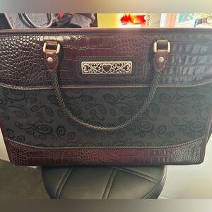 Brighton Travel Collection - Messenger Laptop Travel Bag Vintage